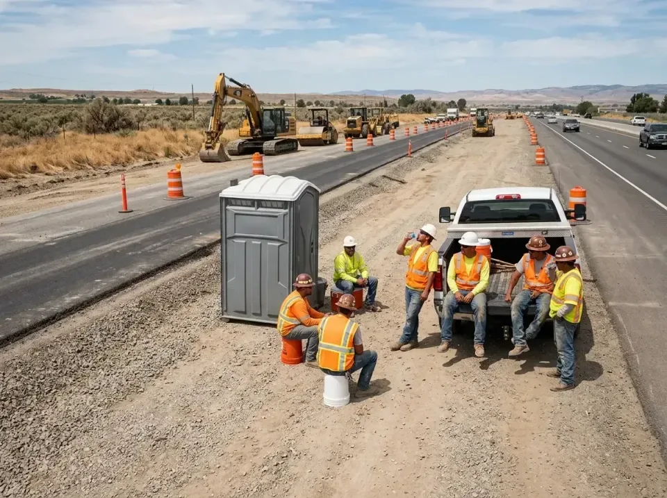 highway-road-construction-crew-007 — frequently asked questions, Porta Potty and Restroom Rentals in Collinsville, OK